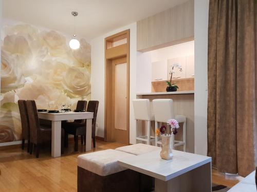 Apartman KEJ free parking Kraljevo stan na dan smeštaj u Četvrtog kraljevačkog bataljona na keju sa terasom